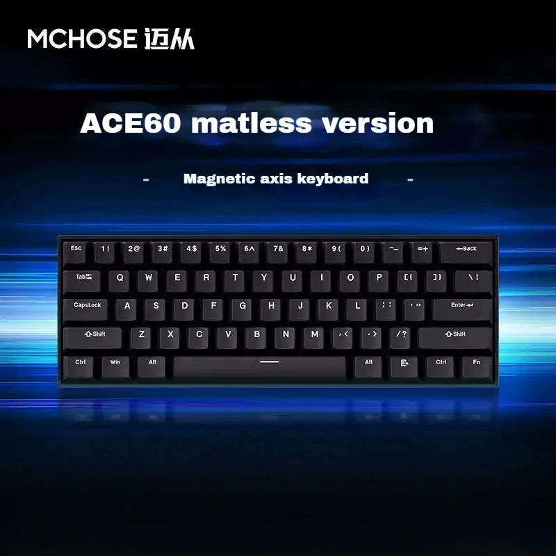 Vgn&Machose Ace 60 Pro Series Electronic Sports Mechanical Keyboard Magnetic Axis Fps Pc Game Customization Rt Accuracy 0.005mm