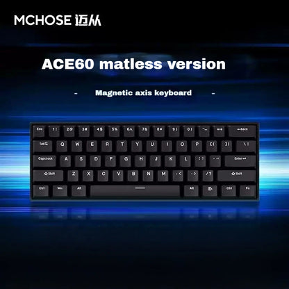 Vgn&Machose Ace 60 Pro Series Electronic Sports Mechanical Keyboard Magnetic Axis Fps Pc Game Customization Rt Accuracy 0.005mm