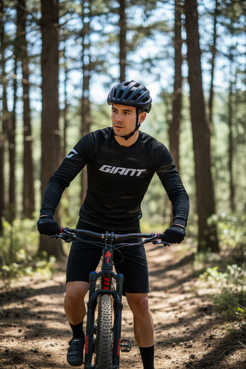 Off-road Endurance Downhill Jersey MTB Bicycle Shirt BMX Mountain Bike Sweatshirt Breathable Quick-Drying Shirt