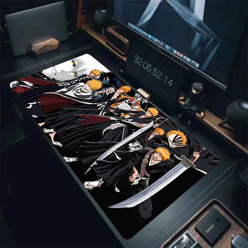 XXL Anime BLEACH Large Mouse Pad Gamer Cabinet Pc Keyboard коврик для мыши Computer Desk Mat 90x40CM Gaming Accessories Mousepad