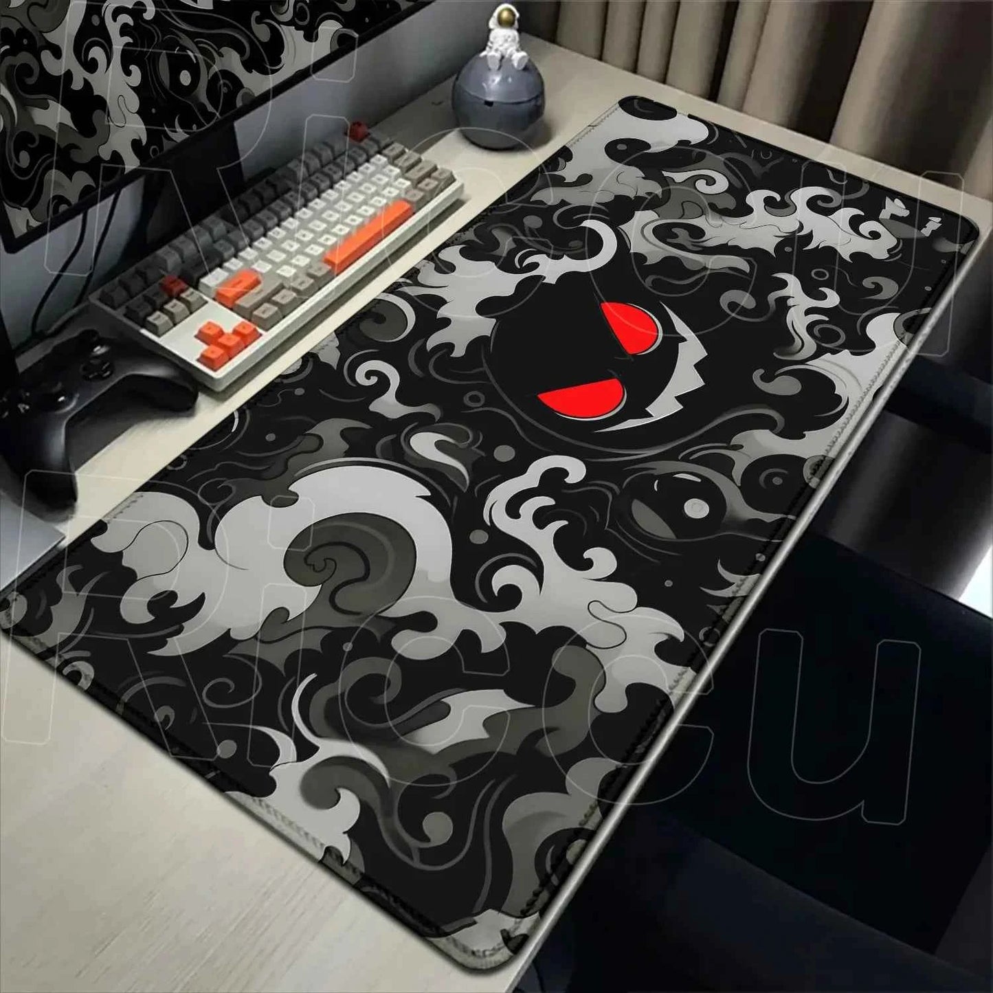 2026 New P-pokemon Gengar Wallpaper Cool Mouse Pad Gaming Large Anime Desk Keyboard Mats Non-slip Rubber Speed E-sports Mousepad