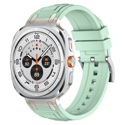 For Galaxy Watch7 Ultra Strap Armor Silicone Strap Waterproof BAND For Sanmsung Galaxy Watch 7Ultra 47mm Sport Strap Wristband