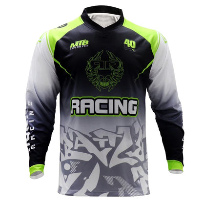 Quick Dry Summer MTB Jersey Short Sleeve Downhill T Shirt Cycling Motocross DH Wear BMX Mountain Bike Clothing