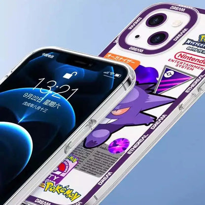 Pokemon Gengar Pikachu Case For Realme C63 C65 12 Pro Plus C67 C53 C55 C15 C21Y Cover Soft Silicone Couqe