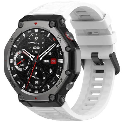 Silicone Strap For Amazfit T-rex 3 Smart Watch WristBand Sport Band For Huami Amazfit T-rex 3 Bracelet Accessories Correa