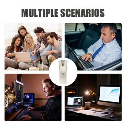 Xiaomi 2TB USB 1TB 512GB 256GB 128GB OTG Metal USB 3,0 Pen Drive clave de alta velocidad Pendrive Mini memoria USB