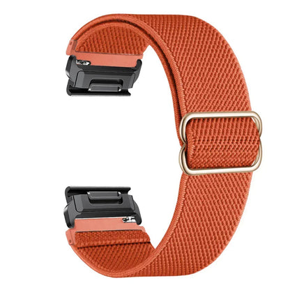 Elastic Woven Nylon Loop Strap For Garmin 22 26mm Fenix 7 7X 6X 6s 6 Pro 5 5s 5X Plus 3HR 945 Epix Gen 2 Enduro Quickfit Band