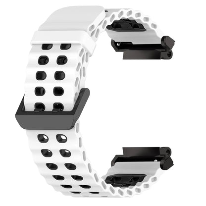 Breathable Silicone Band For Huami Amazfit T-Rex 3 2 Wrist Bracelet Colorful Marine Strap For Amazfit T-Rex Sport Watchband Belt