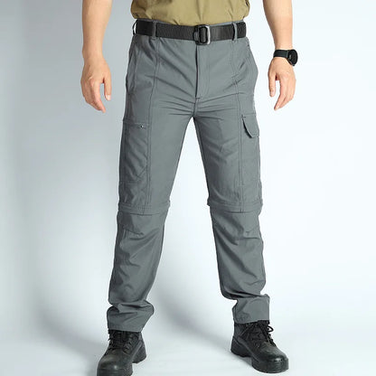 Men’s Hiking Pants: Convertible, Lightweight, Waterproof, Quick Dry, Outdoor, Fishing, Travel, Safari, Camping, Detachable.