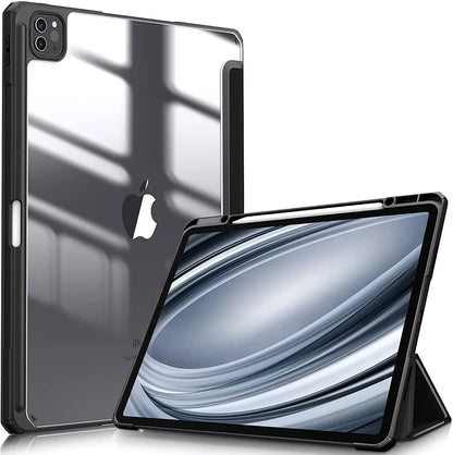 For iPad Case 10.2 9th 8th 7th 10 10th Generation Pro 11 13 2024 12.9 2022 Cover Pencil Holder Funda For iPad Air 5 4 10.9 Cases