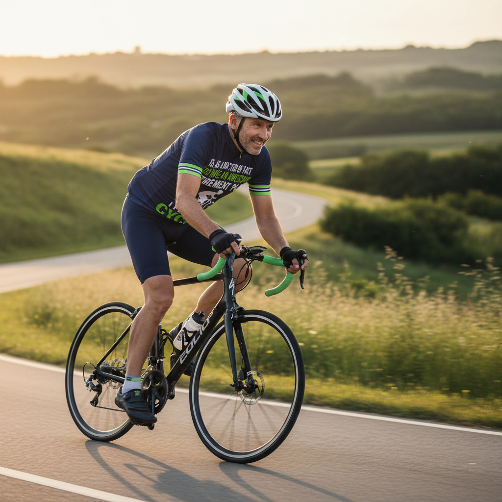 Men’s Short Sleeve Reflective MTB Cycling Jersey - Perfect for Retirement Plan enthusiasts, this Pro Team Downhill Mountain Bicycle Clothing is ideal for Summer rides