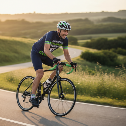 Men’s Short Sleeve Reflective MTB Cycling Jersey - Perfect for Retirement Plan enthusiasts, this Pro Team Downhill Mountain Bicycle Clothing is ideal for Summer rides