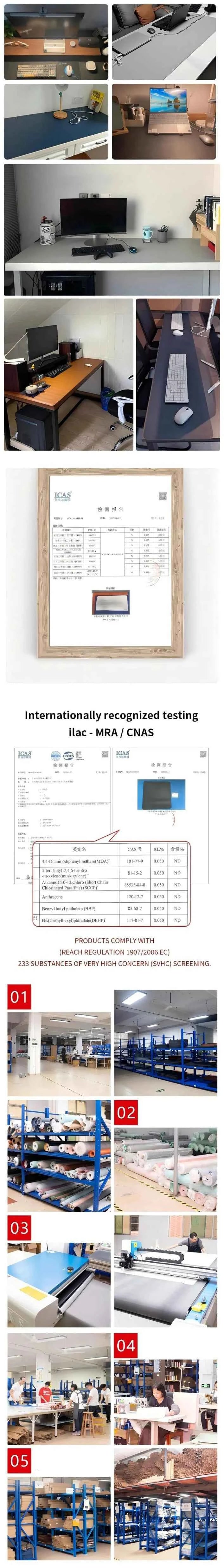 Cute Psyduck Gaming Leather Mouse Pad PC Pikachu Large Size Gamer Keyboard Pokemon Desktop Mouse Mat Starry Night Tablecloth