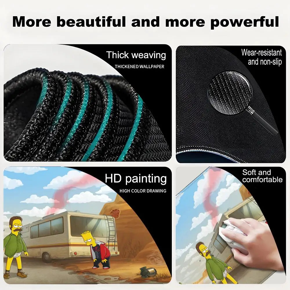 Simpsons Non-Slip Gaming & Office Mouse Pad
