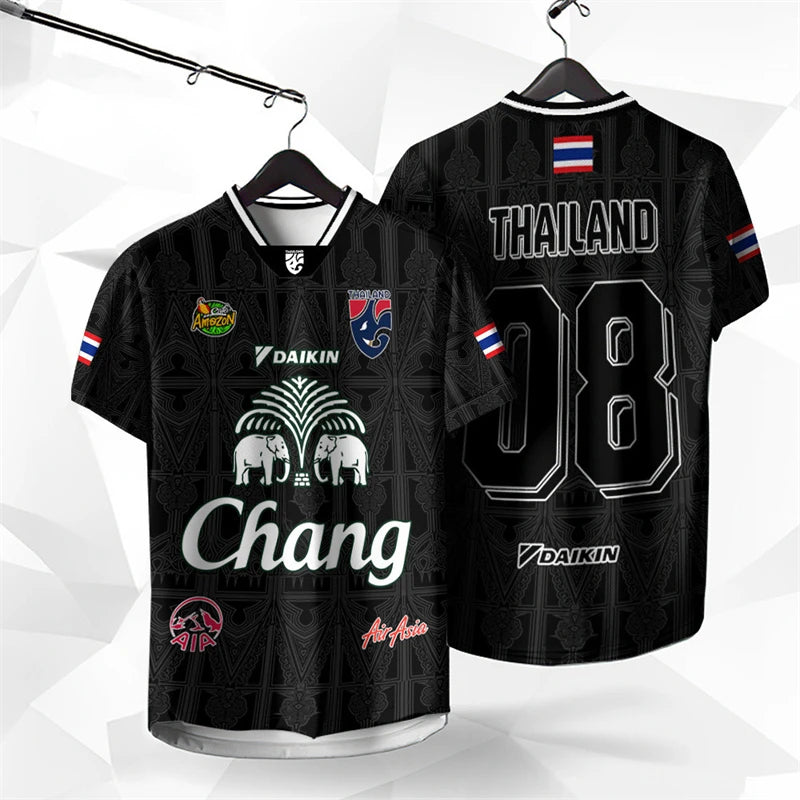 New Summer New Thailand Chang Elephant 3D Printed Short-sleeved Summer Street T Shirt Man High Quality Men's And Women's Tops