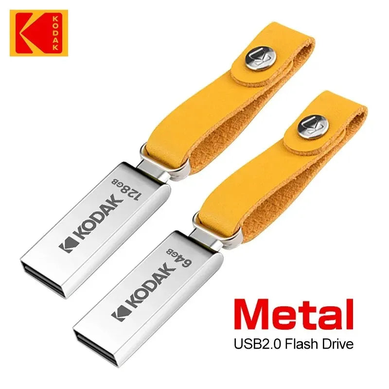 KODAK 2.0 USB Flash Drive 128GB 64GB 32GB Pen Drive 128gb 64gb USB Memory Stick 32gb Pen Flash Drive For Micro PC