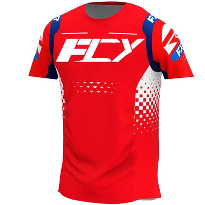 Mountain Bike Downhill Jerseys MTB Bike Shirts Offroad DH Motorcycle Jersey Motocross Sportwear Clothing Short sleeve cycling