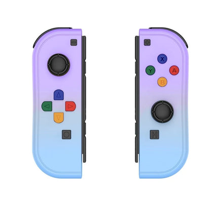 Replacement Wireless Joycons Controller for Switch/Lite/OLED with Motion Sensing/Dual Vibration/Gyro Axis, Includes Comfort Grip