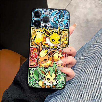 Animated Pokémon Design Phone Case for Apple iPhone 17 Pro Max