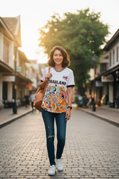 Men And Women Elephant Thailand 3D Printed Round Neck Short Sleeve Summer Street T-shirt Men's High Quality Oversized Breathable