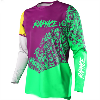 Mountain Bike Off Road Motorcycle Riding Suit Speed Dry Long Sleeve