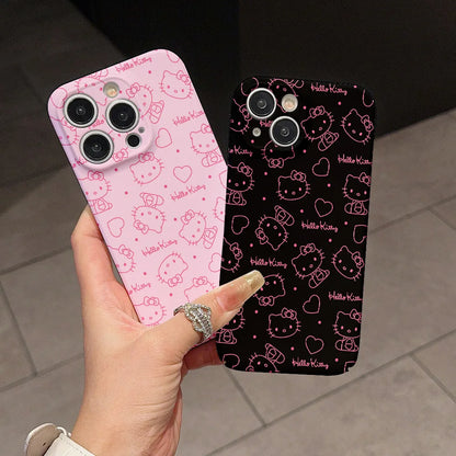 Cute Cartoon Phone Case for Samsung Galaxy S20 S21 S22 S23 FE Note 9 10 Pro Plus Ultra 4G 5G Glossy HD Hard PC Cover