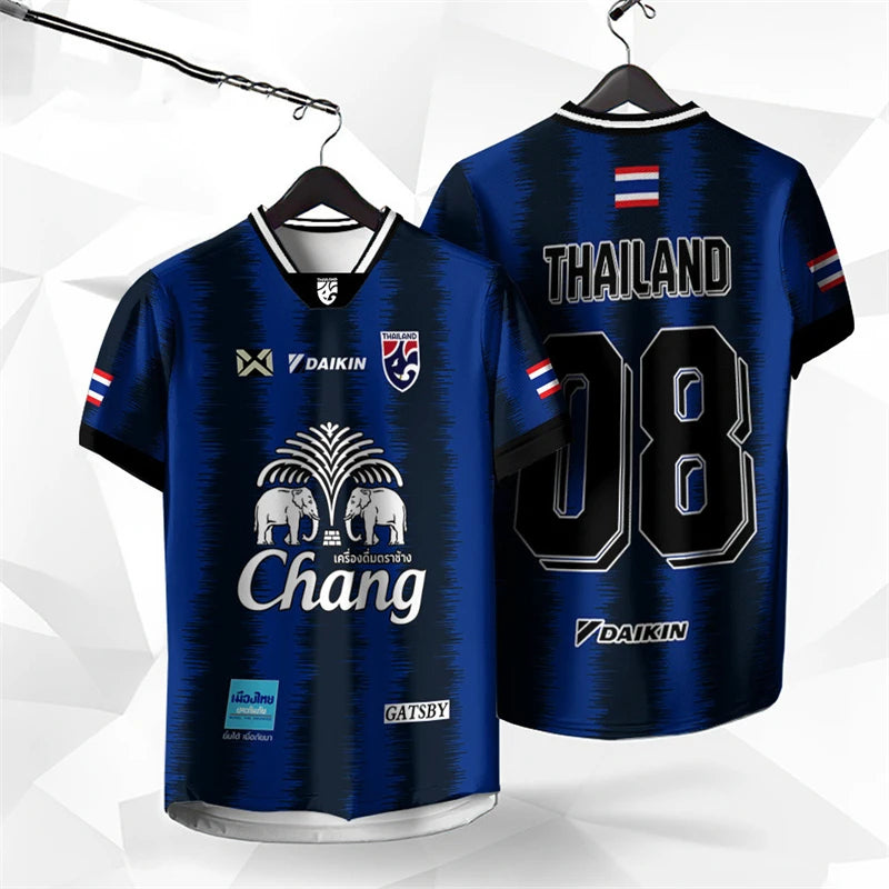 New Summer New Thailand Chang Elephant 3D Printed Short-sleeved Summer Street T Shirt Man High Quality Men's And Women's Tops