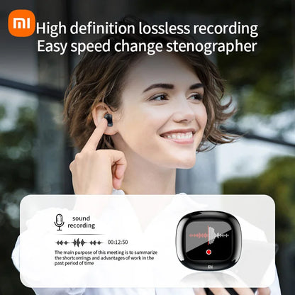 XIAOMI S09 ANC Latest model Wireless Earphones Bluetooth5.4 Touch Screen Headphones Stereo Noise Reduction Earbuds With Mic For Android iOS