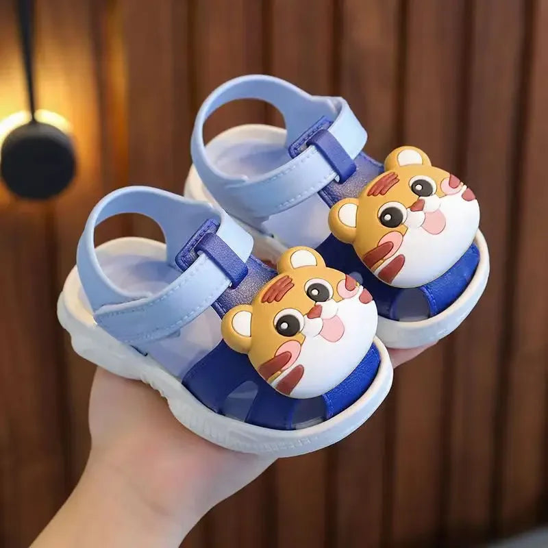 Sandalias Shoes for Girl Children Sandals Garden Shoes New Summer Cartoon Boy Beach Shoe Soft Soled Girls Walking Shoe Baby Shoe