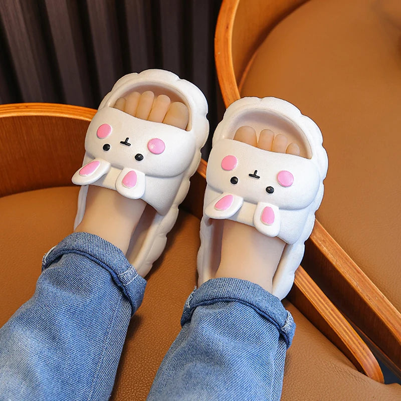 Sandals Children's Slippers Boys Girls Cartoon Non-slip Soft Soles for Small Children Indoor Bathroom Shoes