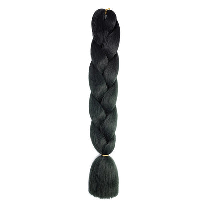 AZQUEEN 24 Inch Jumbo Braids Extensions Synthetic Braiding Hair Afro Ombre Color kanekalon Hair for Children Braid