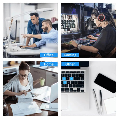 Anime Kawaii Demon Slayer Kokushibo Game Large Mouse Pad PC Accessories Anti Slip Keyboard Rubber Mousepad Office Soft Table Mat