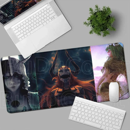 Super Cool Anime BLEACH Large Mouse Pad Laptop Gaming Cabinet Pc Keyboard Computer Desk Mat 900x400mm Gamer Accessories Mousepad