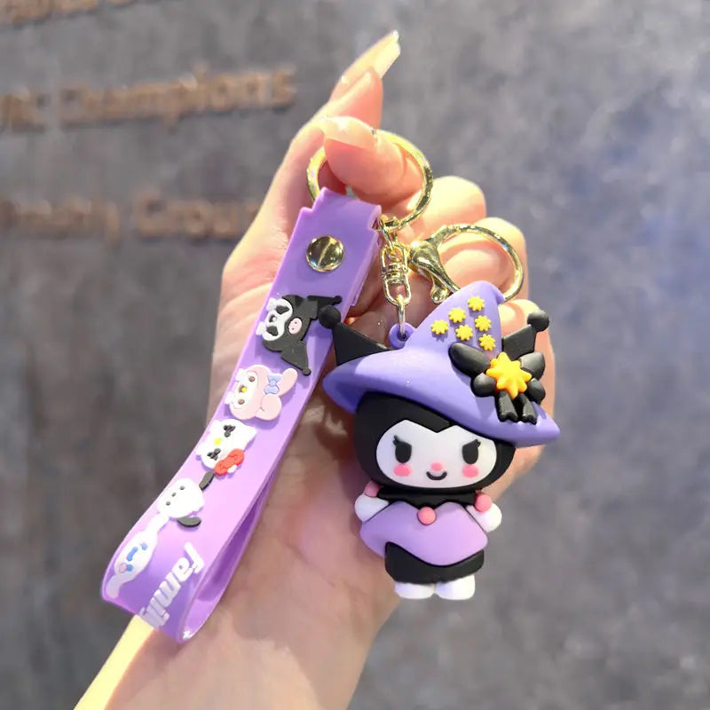 Rebel Kuromi Charm Keychain
