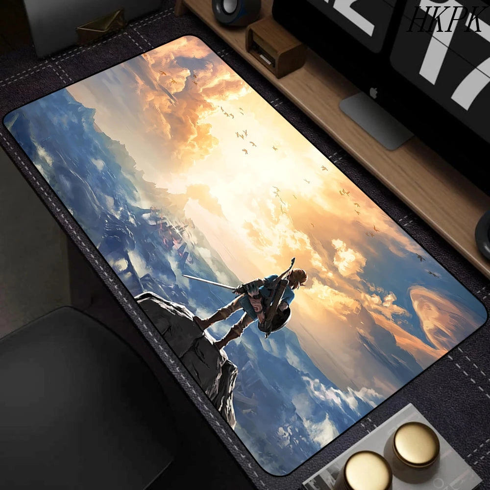 40x90CM PC Gamer Cabinet Z-Zeldas Of Legends Mousepad Mouse Pad Anime Carpet Desk Mat Gamers Accessories Gaming Keyboard Carpets