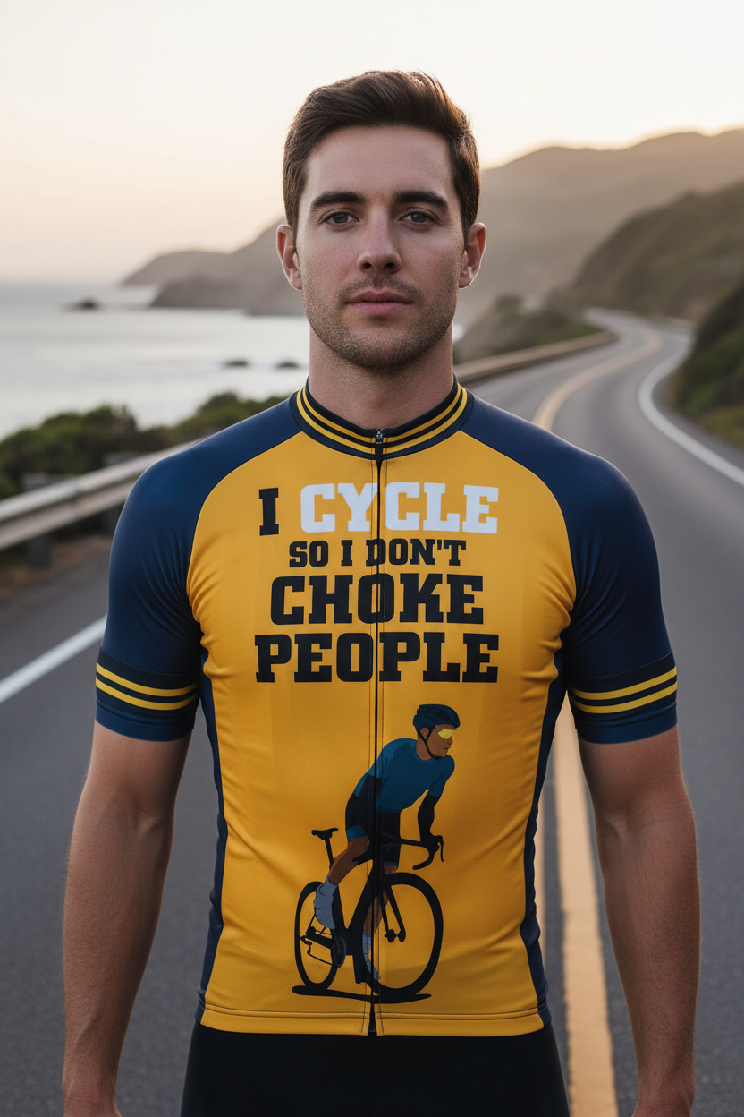 ProCycler Elite Men's Summer Cycling Jersey & Bib Set