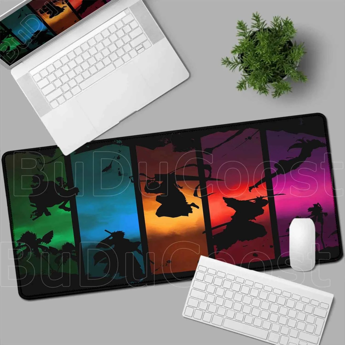 Anime Bleach Mousepad Large Keyboard Table Pad Japan Manga Laptop Office Rubber Soft Deskmat Pc Gamer HD Print Non-Slip Mice Mat