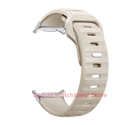 Silicone Strap For Samsung Galaxy Watch Ultra 47mm Watch Band Soft Sport Bracelet Breathable Wristband For Samsung Galaxy Ultra