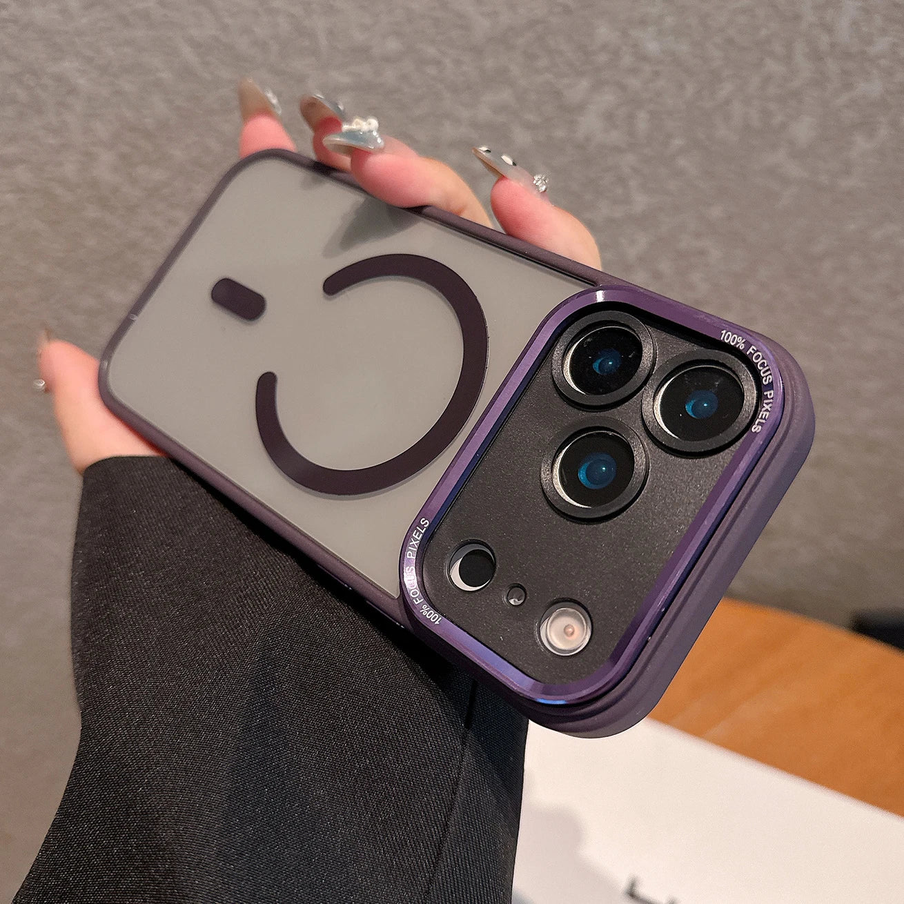 Clear Magnetic Phone Case for iPhone 17 11 12 13 16 Pro Max Air 14 15 16 Plus Magsafe Luxury Wireless Charging Protector Cover