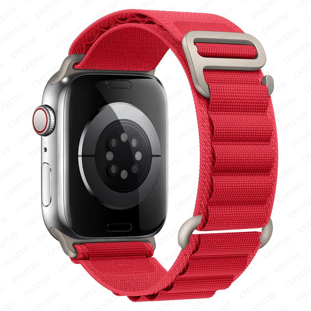 Alpine Loop For apple watch Ultra 2 band 49mm 45mm 44mm 40mm 41mm 38mm 42mm Nylon bracelet iwatch series 9 5 4 3 6 7 8 se strap