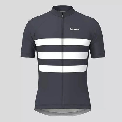Spandex Cycling Clothing Raudax High Elasticity Short Sleeve Ropa Ciclismo Summer Men Top Jersey Bike Shirts Uniform Cycling Kit