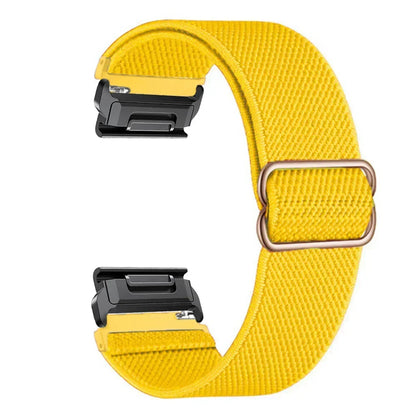 Elastic Woven Nylon Loop Strap For Garmin 22 26mm Fenix 7 7X 6X 6s 6 Pro 5 5s 5X Plus 3HR 945 Epix Gen 2 Enduro Quickfit Band