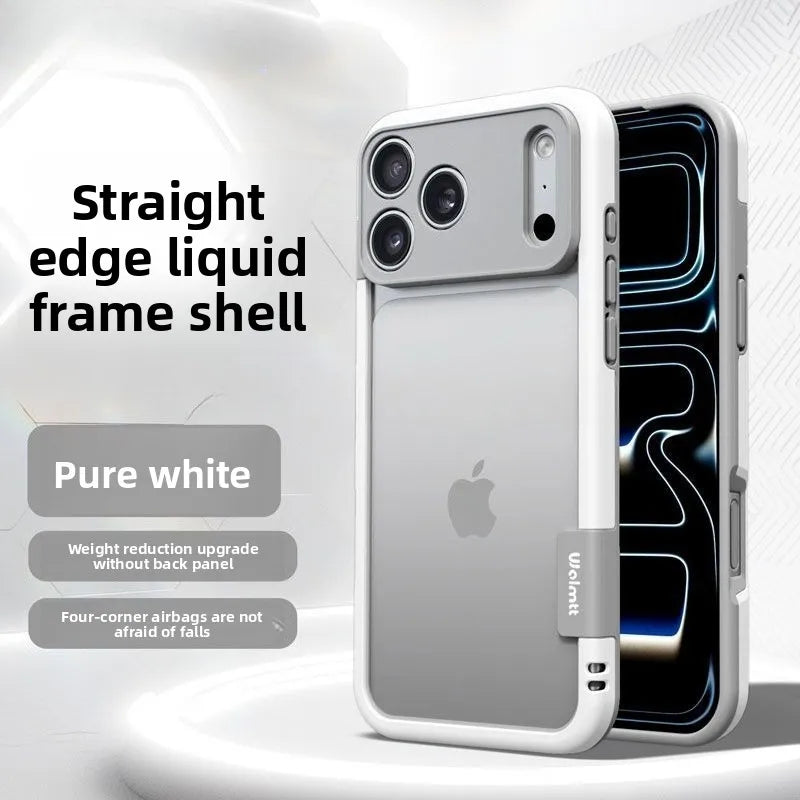 Vibrant Silicone Edge Bumper Case for iPhone 17 Pro Max Air 16 15 14 Plus 13 12 5G - Lens Protection Shockproof Cover