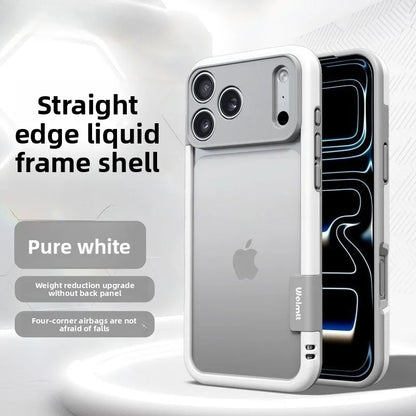 Vibrant Silicone Edge Bumper Case for iPhone 17 Pro Max Air 16 15 14 Plus 13 12 5G - Lens Protection Shockproof Cover
