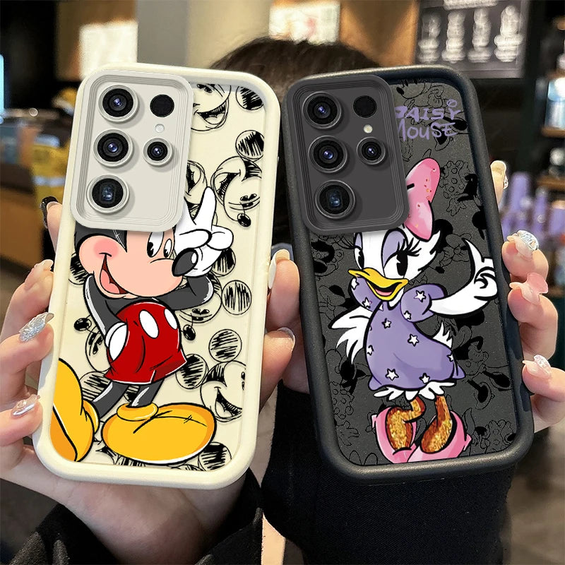 Fundas de teléfono con personajes de dibujos animados de Mickeyy para Samsung Galaxy A31 A30 A24 A23 A22 A21S A20S A20 A14 A13 5G A12 4G A11 A10S A05 A05S A04 A03