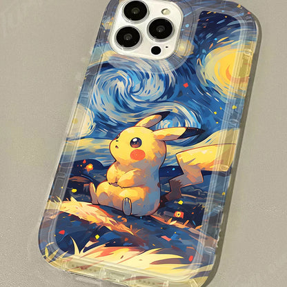 Anime Case for iPhone 15 14 13 12 11 Pro Max XR XS X 8 7 6 6S Plus SE 2020 Shockproof Clear TPU Protective Cover
