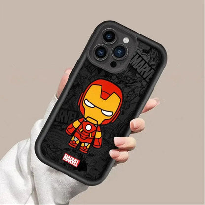 Cartoon Marvel Groot Spiderman Phone Case for Apple iPhone 16 13 15 Pro Max 14 13 Pro 11 12 14Plus 15Plus Soft TPU