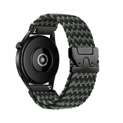 Braided Loop for Fitbit Versa 3/4 Watch Band Parachute Style Buckle Bracelet Correa Elastic Band for Fitbit Versa2/Sense1 2 Band