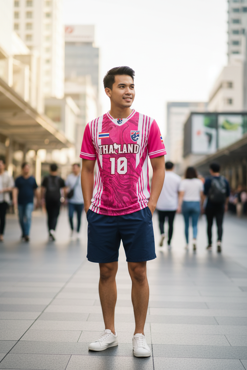 Elephant Print 3D Rugby T-Shirt