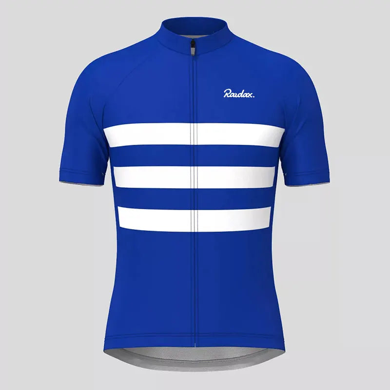 Spandex Cycling Clothing Raudax High Elasticity Short Sleeve Ropa Ciclismo Summer Men Top Jersey Bike Shirts Uniform Cycling Kit